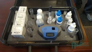 A Picture of a Hard Water Testing Kit