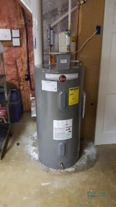 A Picture of a Rheem Water Heater