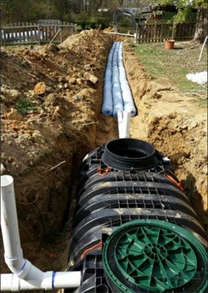 A Septic Tank in the Ground